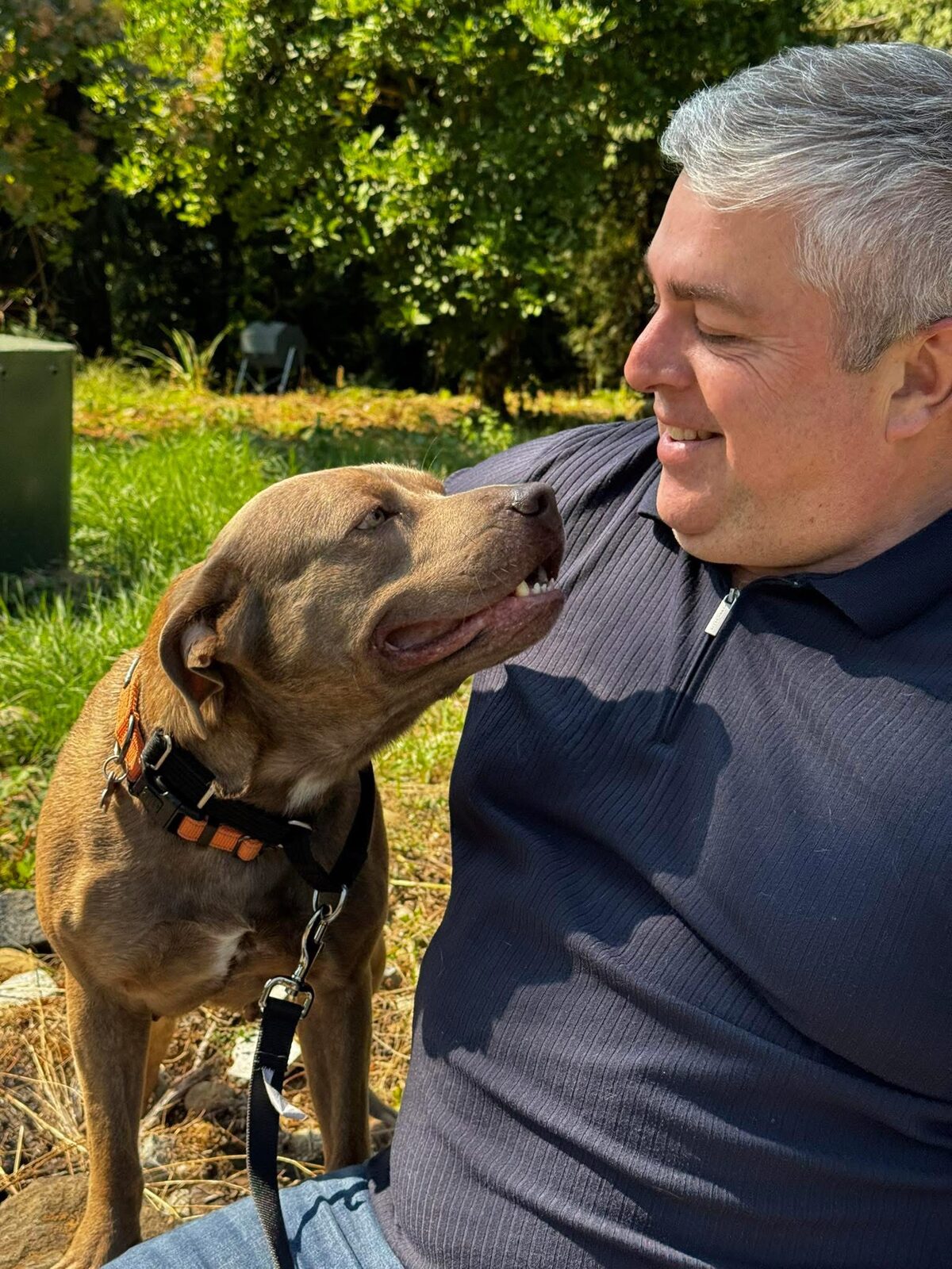 A Ruff Road Revival happy tail